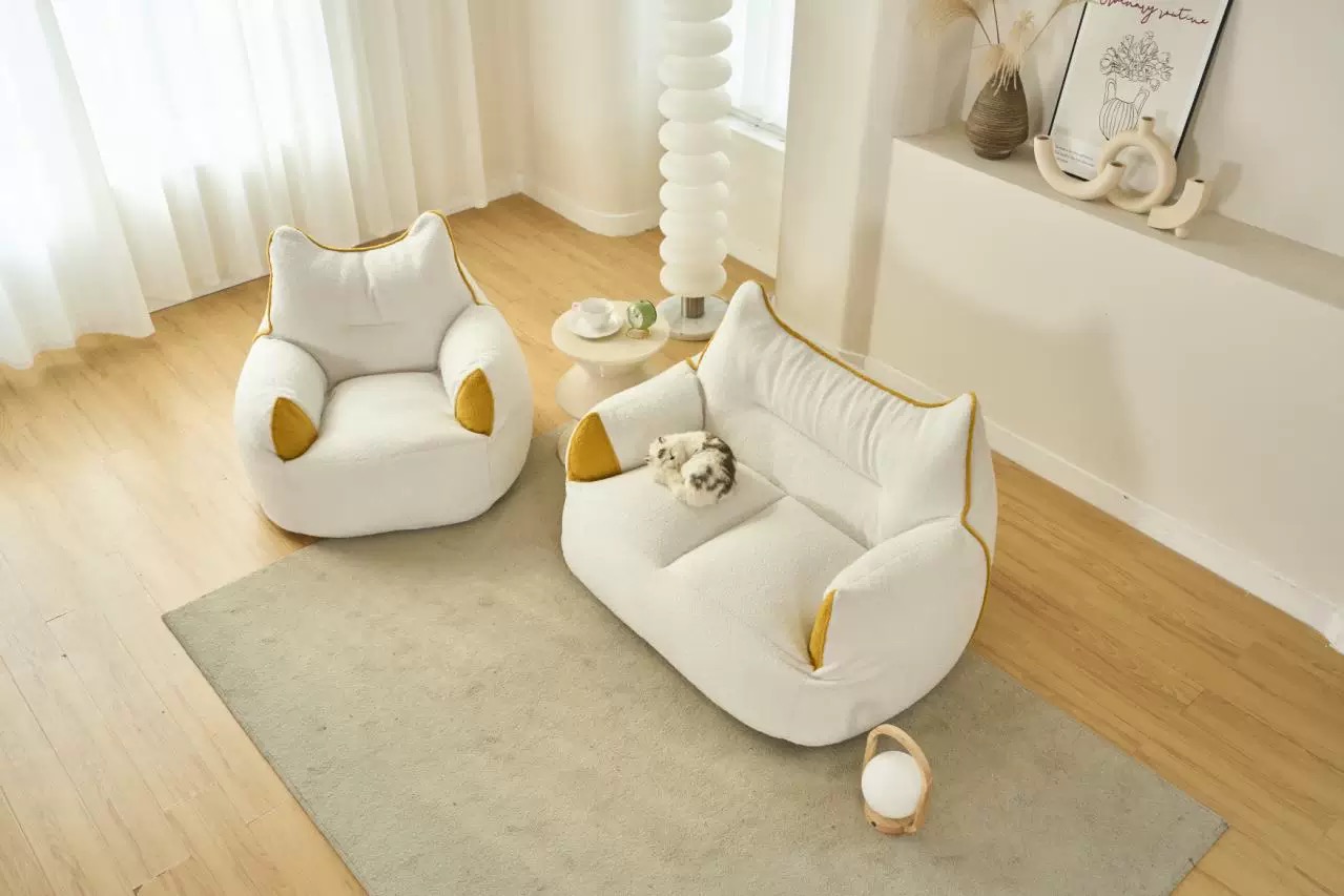 Plushify Cat Ear Lazy Sofa - Image 5